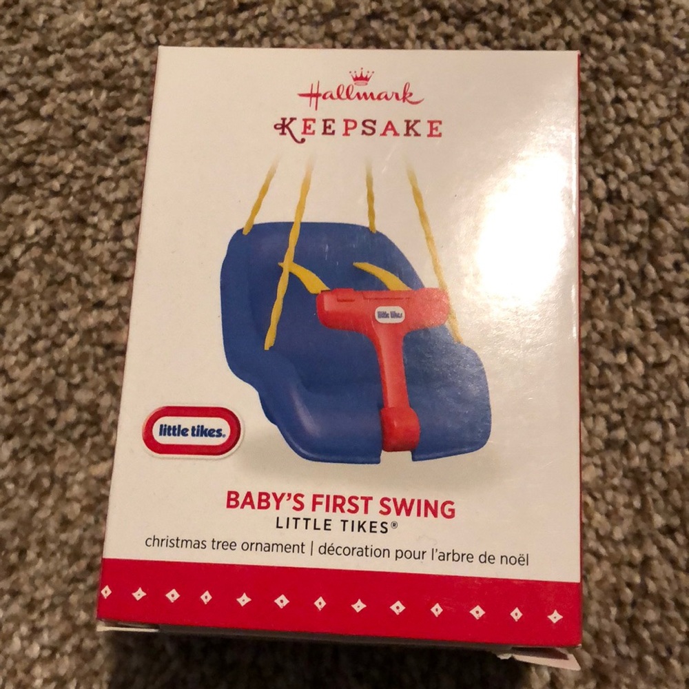 Baby” first swing - keepsake ornament